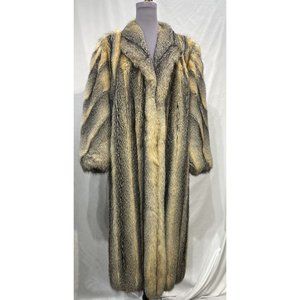 grey american fox coat (1003)